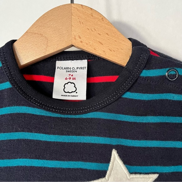 Polarn O. Pyret Stars & Stripes Outfit: Size 6-9M (74 cm) - Picture 5 of 13